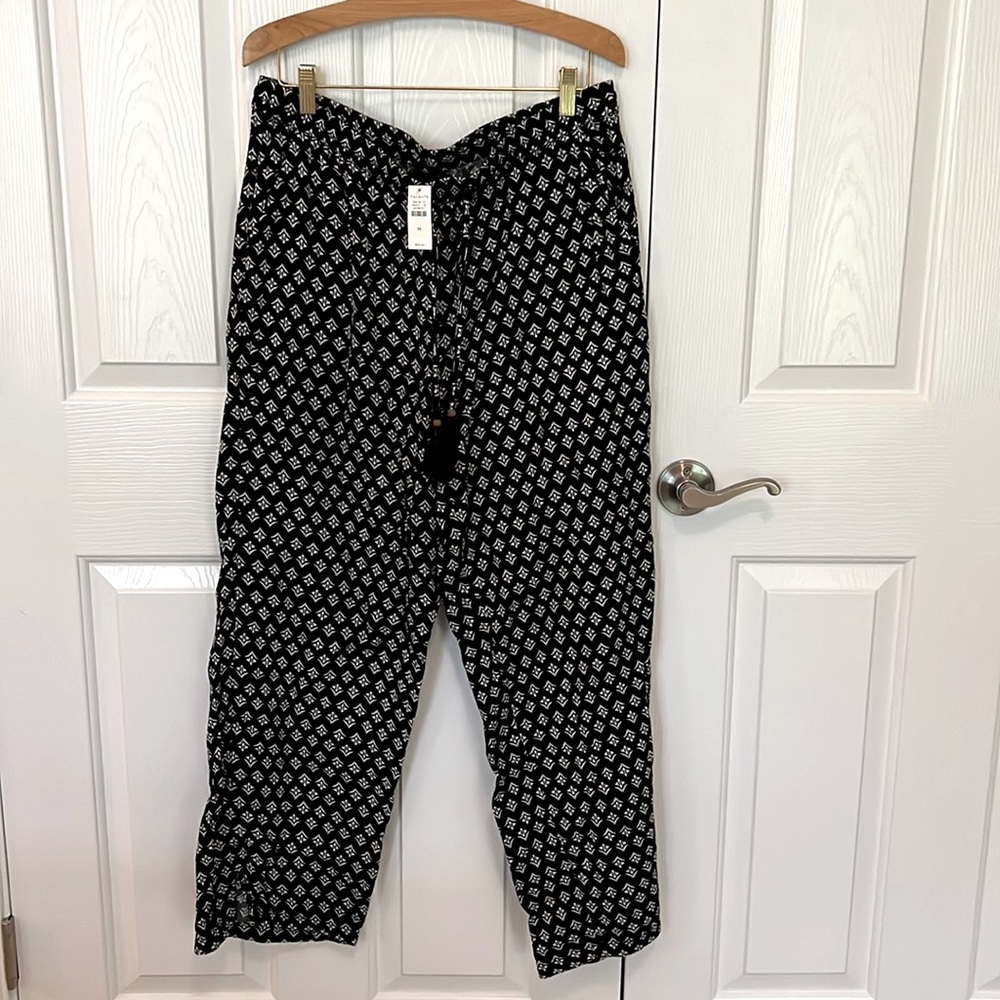 Perfect crop indigo blue. Talbots. Size M.